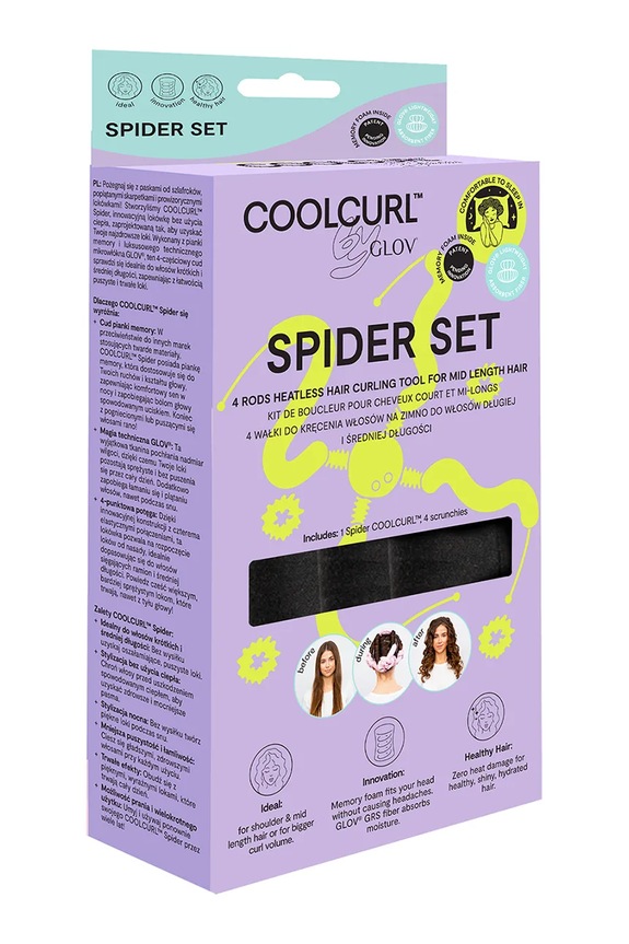 Home SPA Glov wałek do włosów 5907440747258 czarny