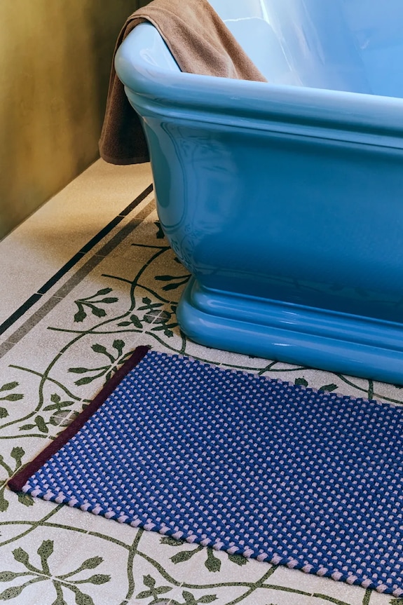 Σαλόνι και υπνοδωμάτιο Χαλάκι HAY 125 x 50 cm AD111.D805 μπλε