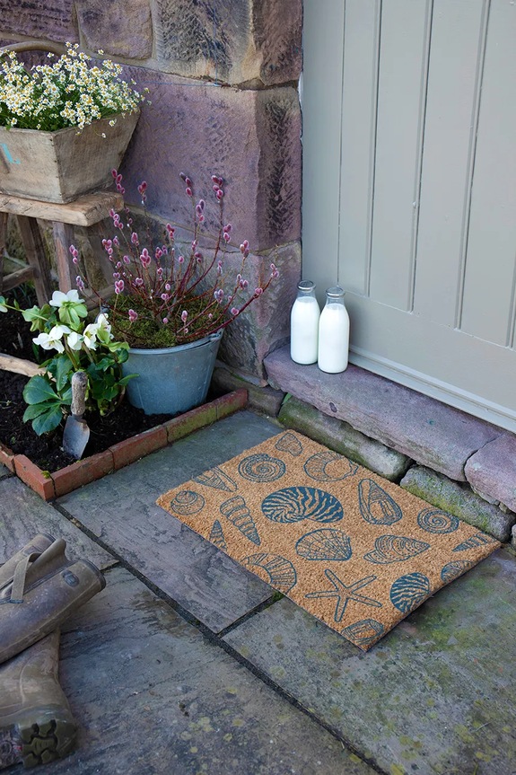 Коврик Artsy Doormats Shells 60 x 40cm мультиколор 6040.SHELLS
