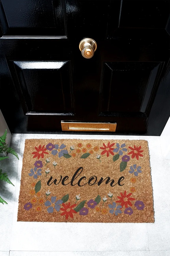 Artsy Doormats preș decorativ 60 x 40cm 6040W.WELCFLORAL multicolor AA00