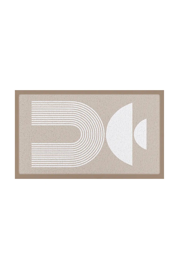 Artsy Doormats preș Beige Half Moon 70 x 40 cm multicolor DMW.BEIGEHALFMOON.7040