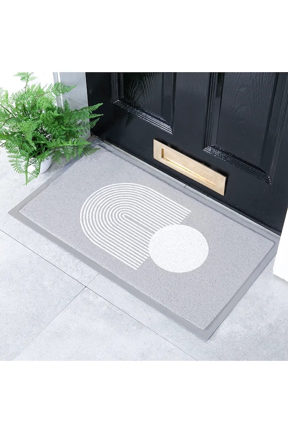 Artsy Doormats preș Grey Abstract Sphere 70 x 40 cm DMW.GREYABSPHERE.7040 multicolor AA00