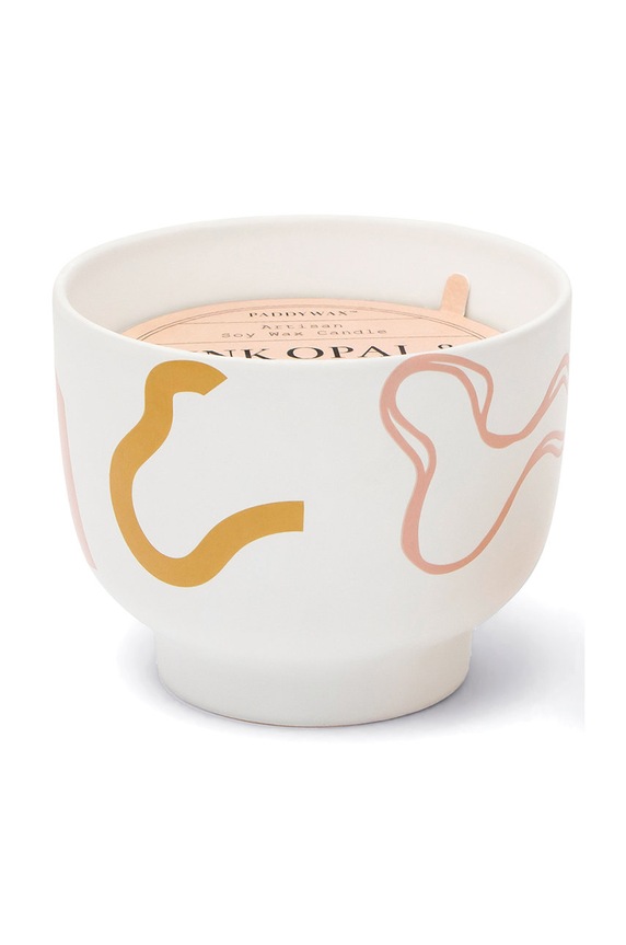 Paddywax candele profumate di soia Pink Opal & Persimmon 340g verde WA1202EU