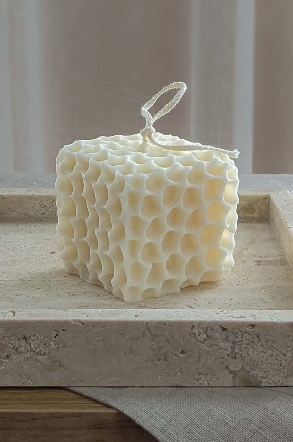 Bella Bulba świeca sojowa sponge bella 5903957208145 biały AA00