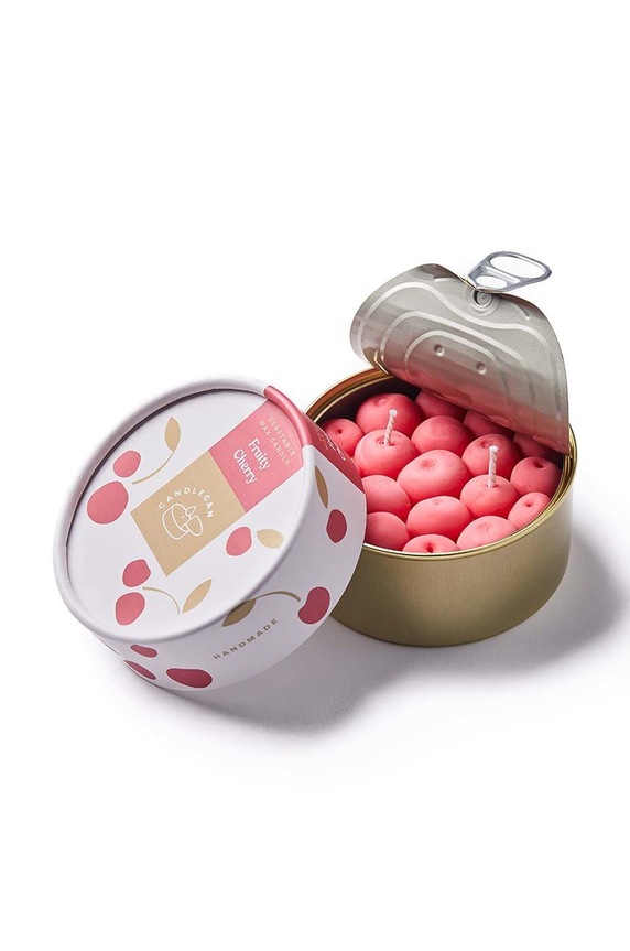 Ароматизована свічка CandleCan Fruity Cherry червоний can.cherry