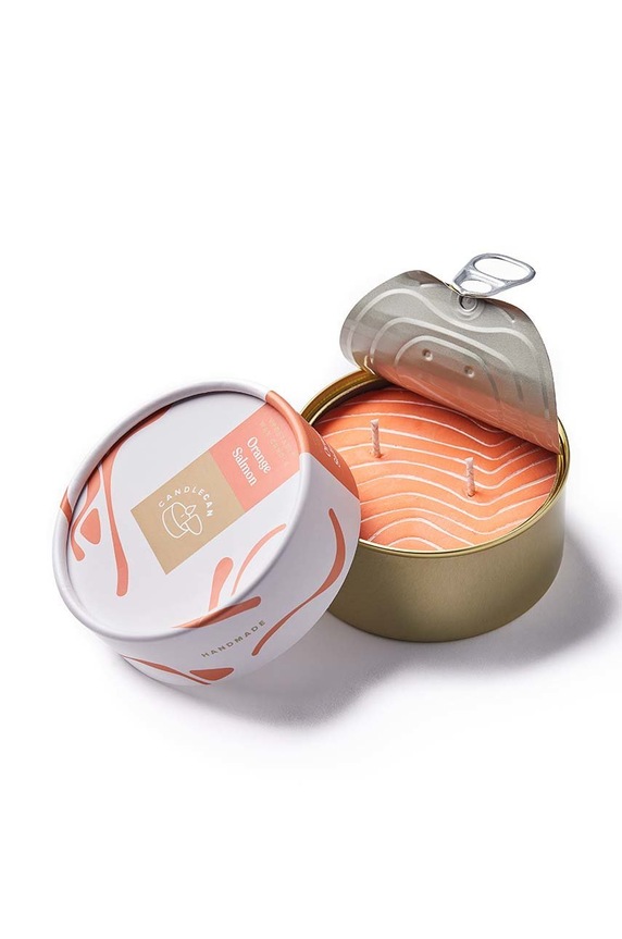 Mirisna svijeća CandleCan Orange Salmon narančasta can.salmon