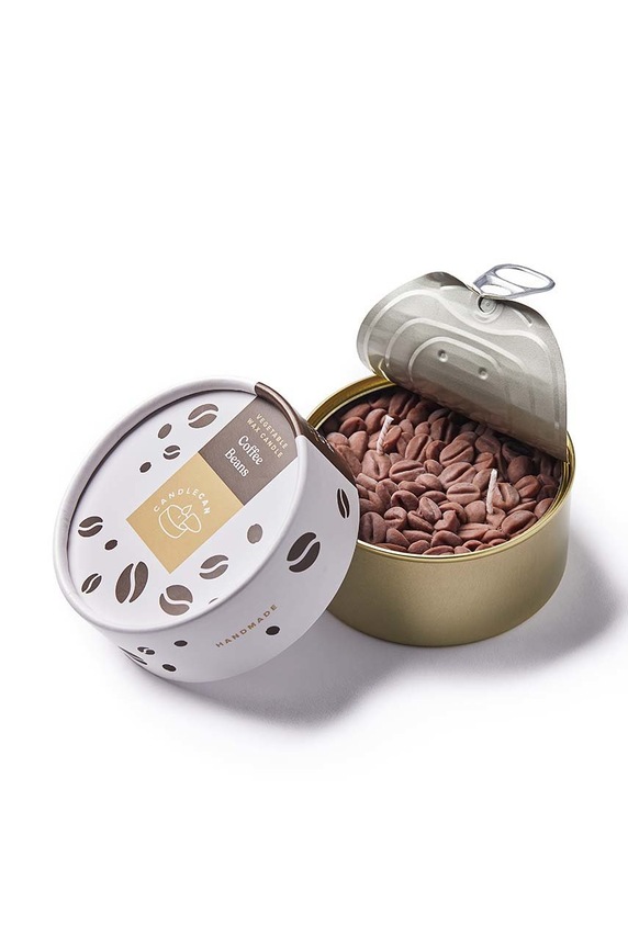 CandleCan lumanare aromata Coffee Beans maro can.coffee
