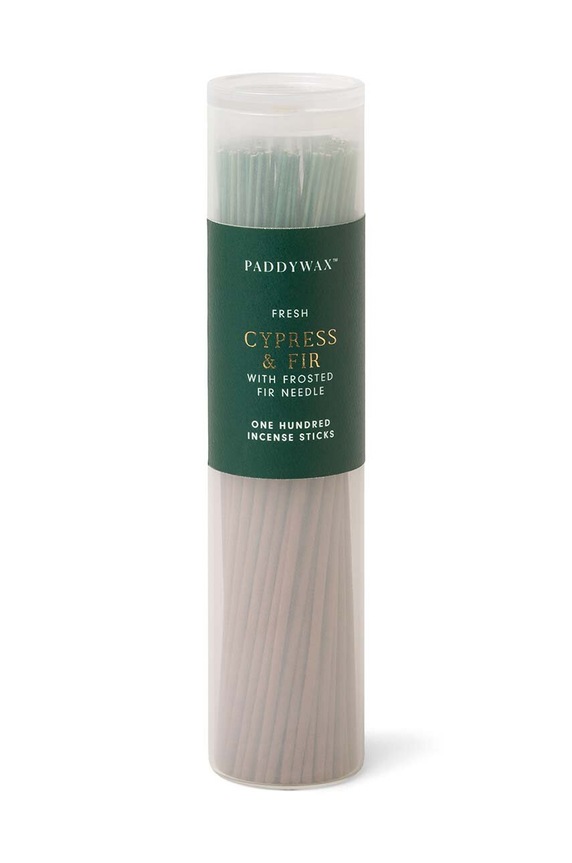 Paddywax zestaw kadzidełek zapachowych Cypress & Fir 100-pack zielony CFHIN02EU