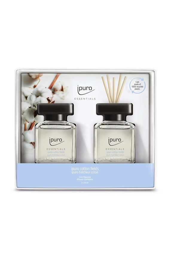 Set mirisnih difuzora Ipuro Cotton Fields 2 x 50 ml 2-pack šarena ZIFC2090