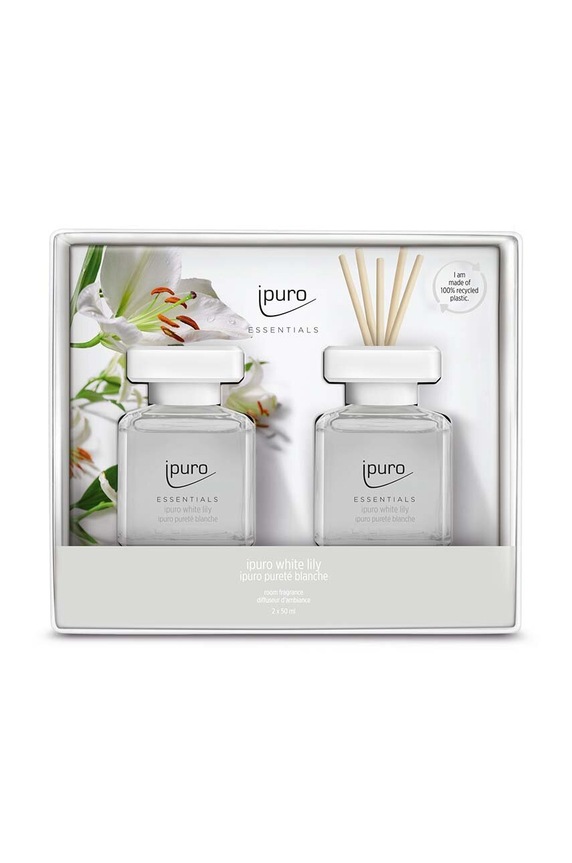 Набір аромадифузорів Ipuro White Lily 2 x 50 ml 2-pack барвистий ZIFC2096