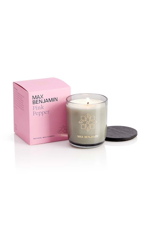 Max Benjamin lumanare aromata Pink Pepper 210g roz RB.C05