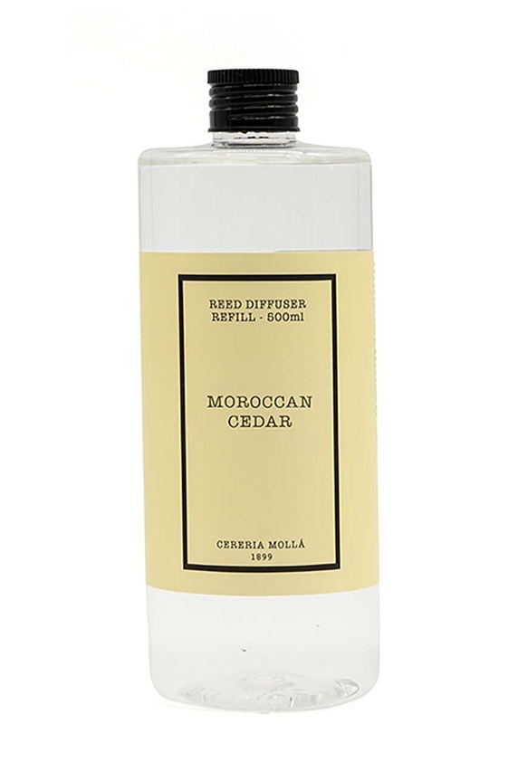 Cereria Molla zapas do dyfuzora zapachowego Moroccan Cedar 500 ml żółty CM.7733