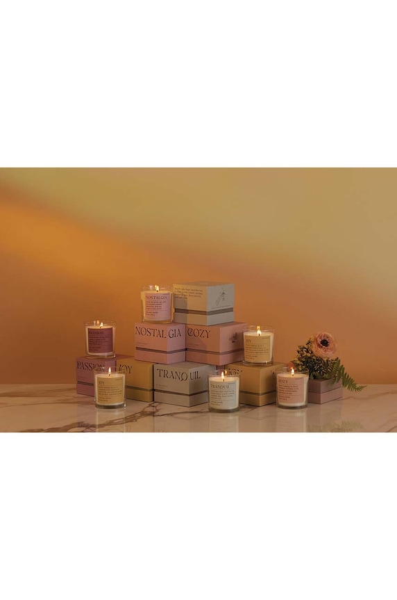 Vonná sójová sviečka Paddywax Mood Nostalgia 226 g MD0802EU ružová AA00