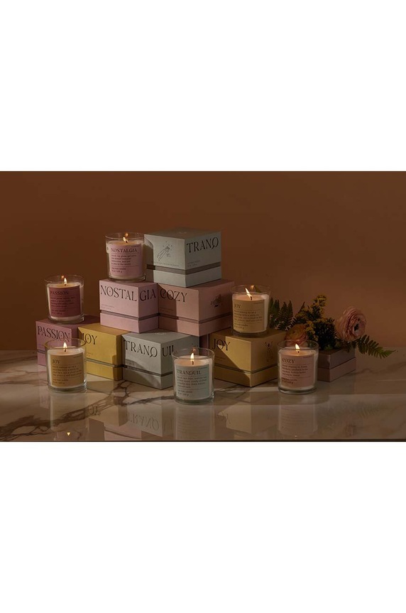 Home SPA Vonná sójová svíčka Paddywax Mood Passion 226 g MD0803EU růžová