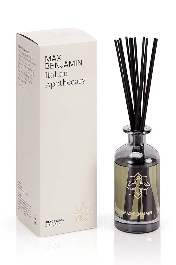 Max Benjamin aroma diffúzor Reed Diffuser 150 ml fehér RB.D07