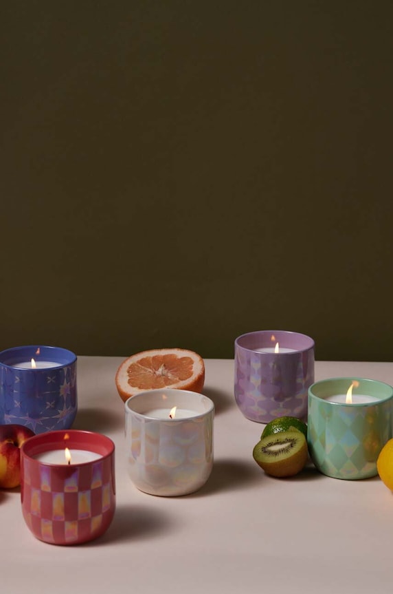Paddywax candela di soia Lustre 283 g LU1005EU violetto AA00