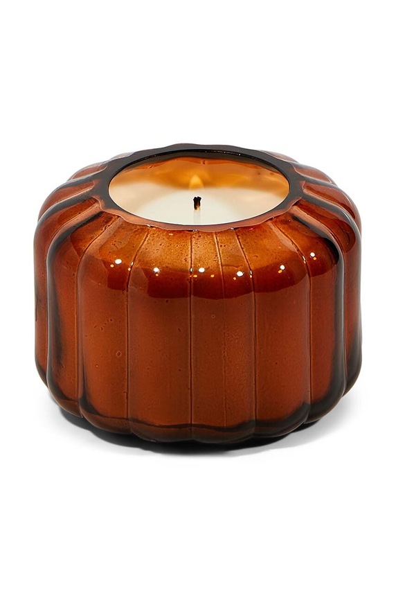 Αρωματικό κερί σόγιας Paddywax Ripple Tobacco Patchouli 128 g πορτοκαλί RPL0506EU