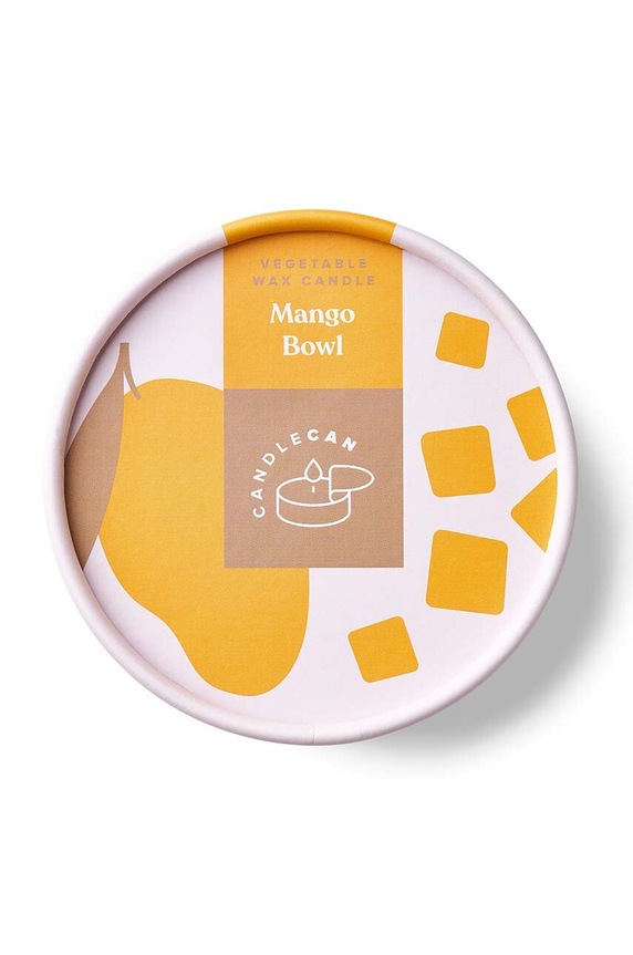 Home SPA Αρωματικό κερί CandleCan Mango Bowl 285 g can.mango πορτοκαλί