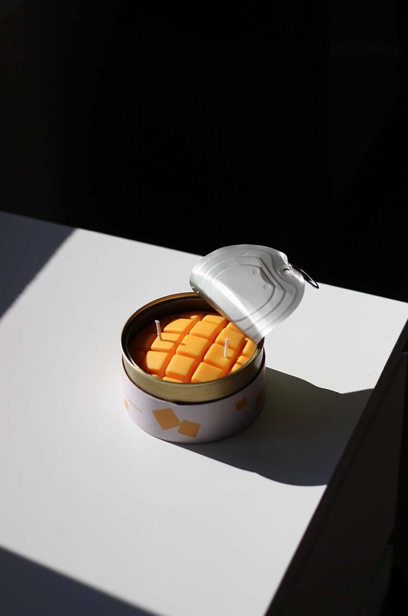 Αρωματικό κερί CandleCan Mango Bowl 285 g πορτοκαλί can.mango