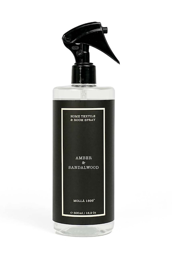 Cereria Molla légfrissítő Amber & Sandalwood 500 ml fekete CM.ST1217