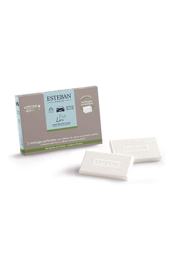 Esteban insert difuzor auto Pur Lin 2-pack multicolor LIN.017