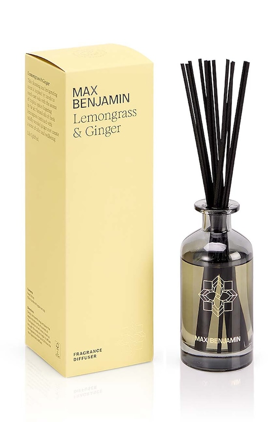 Raspršivač mirisa Max Benjamin Lemongrass & Ginger 150 ml zlatna RB.D01