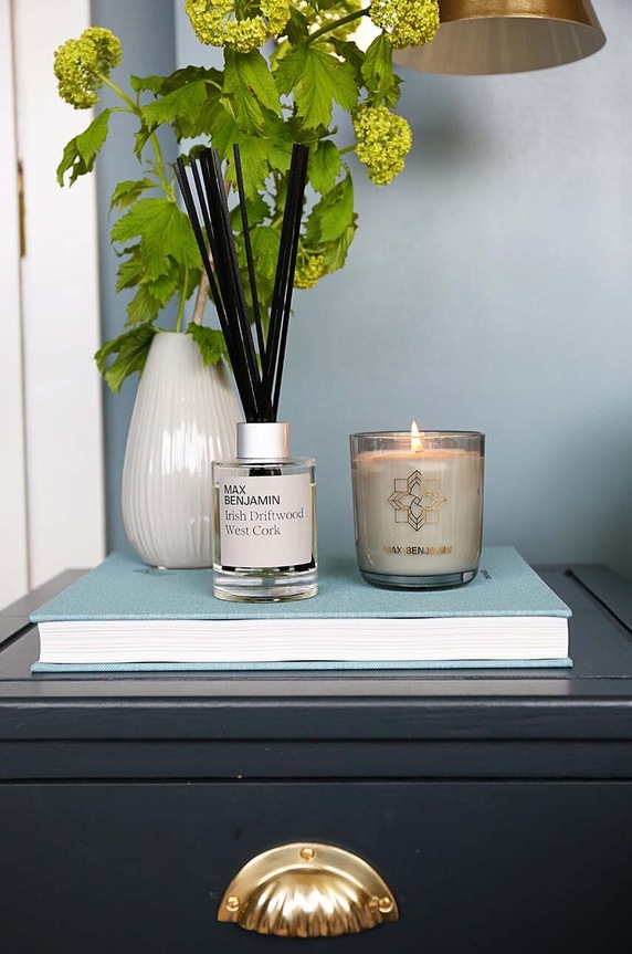 Home SPA Raspršivač mirisa Max Benjamin Irish Leather & Oud 150 ml RB.D10 narančasta