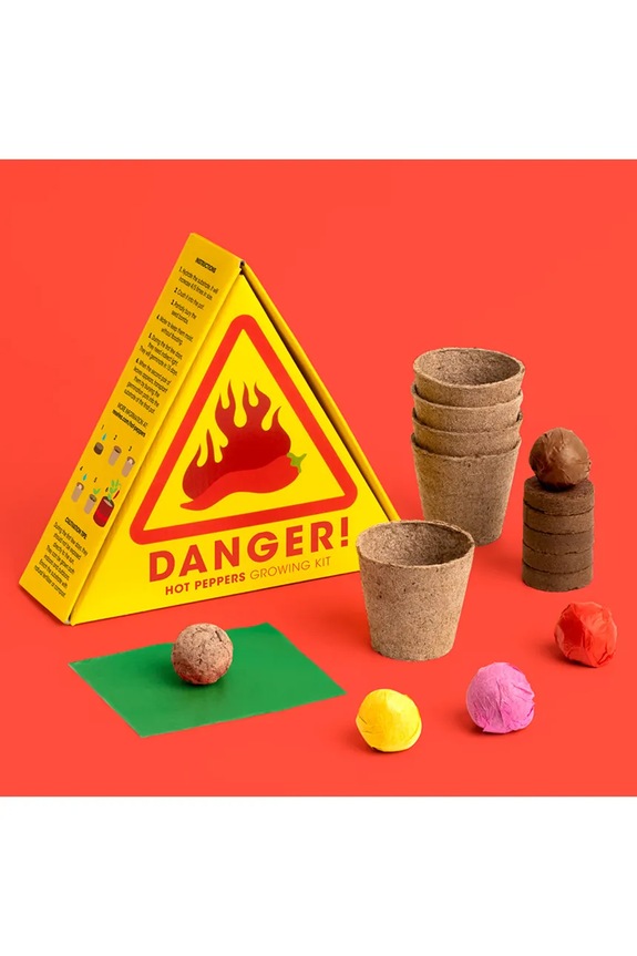 Lifestyle Set za uzgoj biljaka RESETEA Hot peppers 21,5 x 6,5 x 18,5 cm 5-pack Erst630 šarena