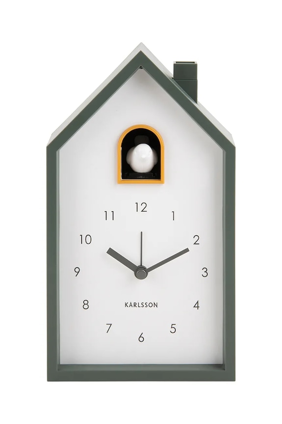Kukučkové hodiny Karlsson Modern Cuckoo viacfarebná KA6015GR