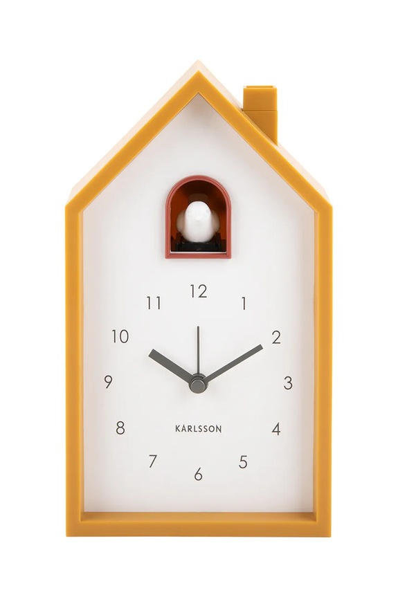 Budilka s kukavico Karlsson Modern Cuckoo pisana KA6015YE