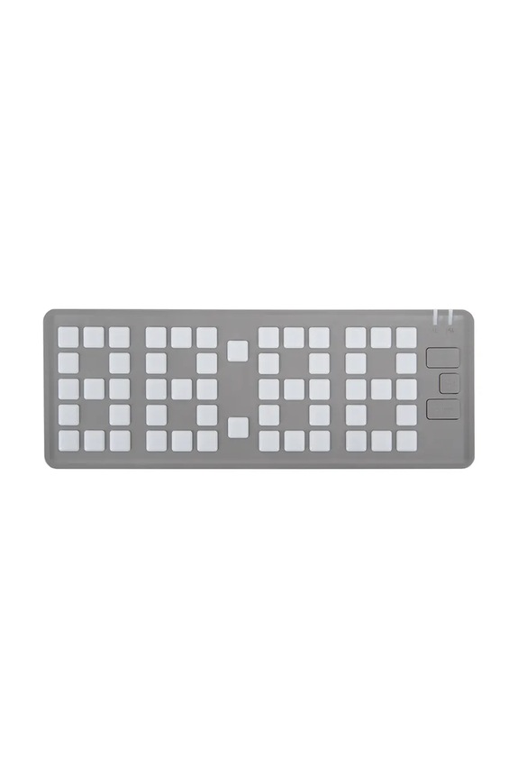 Karlsson budzik Keyboard LED szary KA5984GY