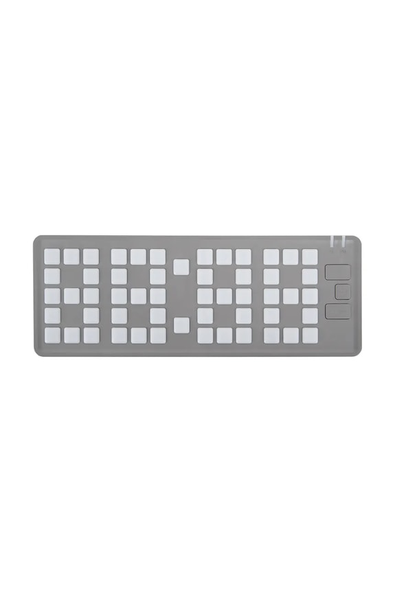 Karlsson budzik Keyboard LED szary KA5984GY