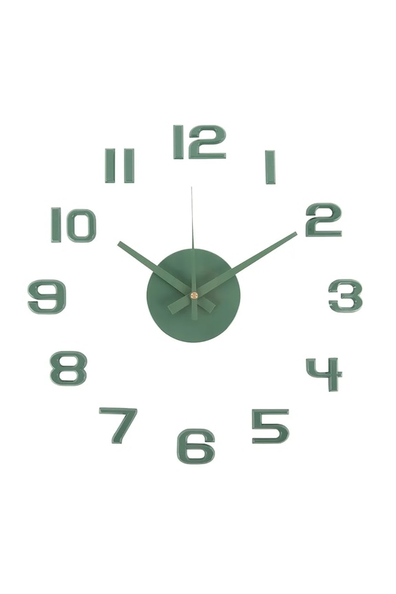 Karlsson orologio da parete Sunset Numbers verde KA6001GR
