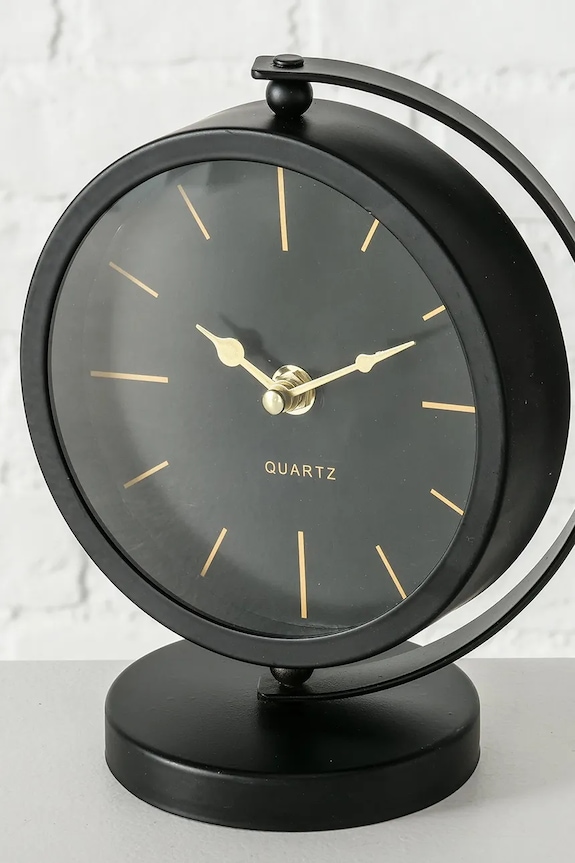 Stolni sat Boltze Balia 20 cm crna 2018285