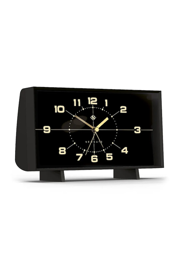 Stolní hodiny Newgate Wideboy KB1010WIDE562K černá AA00