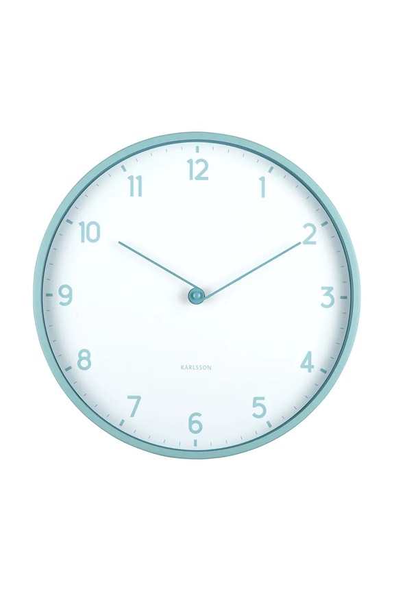 Zidni sat Karlsson Sencillez plava KA6057BL