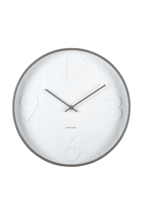 Ρολόι τοίχου Karlsson Ayuno γκρί KA6063GY