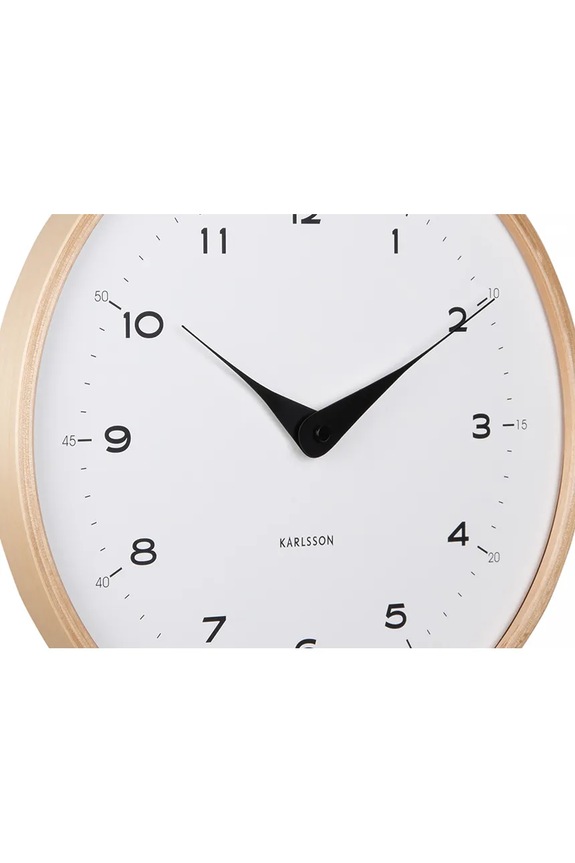 Living și dormitor Karlsson ceas de perete Osado Dome KA5995WH alb