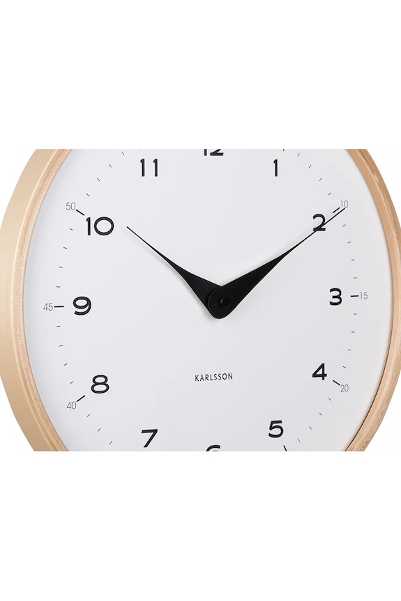 Living și dormitor Karlsson ceas de perete Osado Dome KA5995WH alb