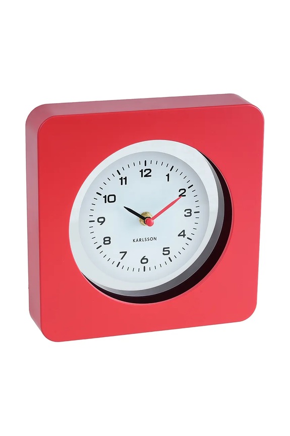 Zidni sat Karlsson New Vintage KA6050RD crvena AA00