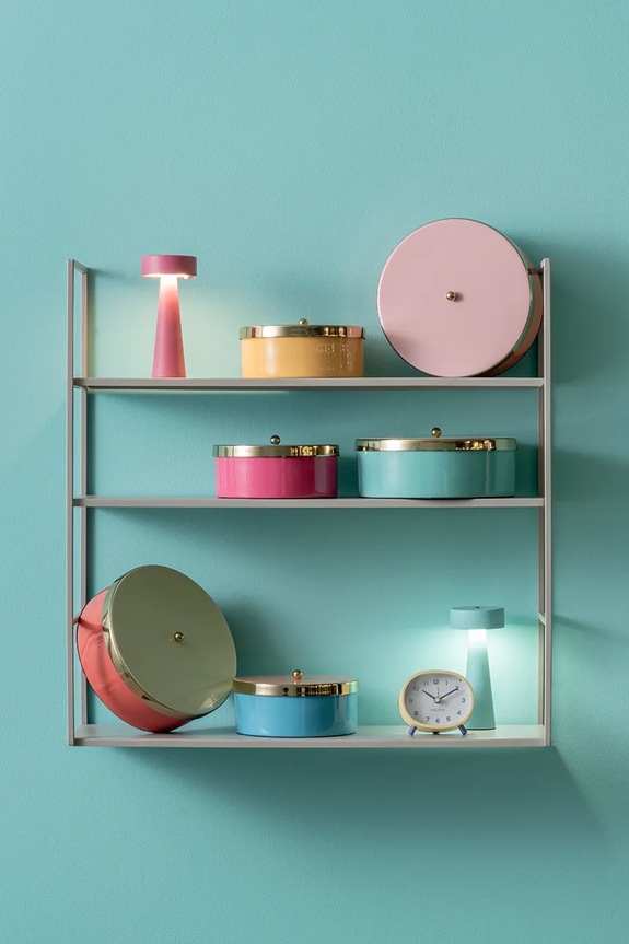 Ξυπνητήρι Karlsson Cheeky Oval κίτρινο KA6025LY