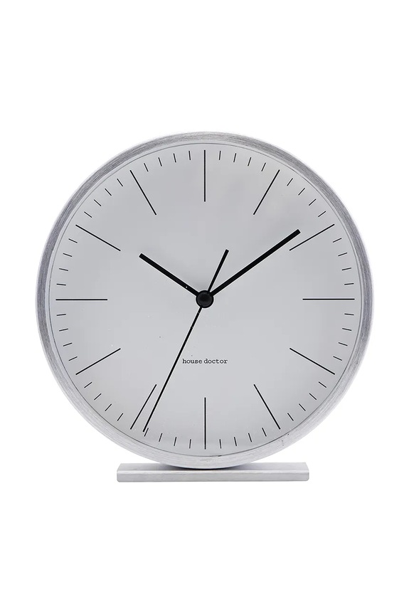Stolové hodiny House Doctor HDHannah 15 cm sivá 210490701