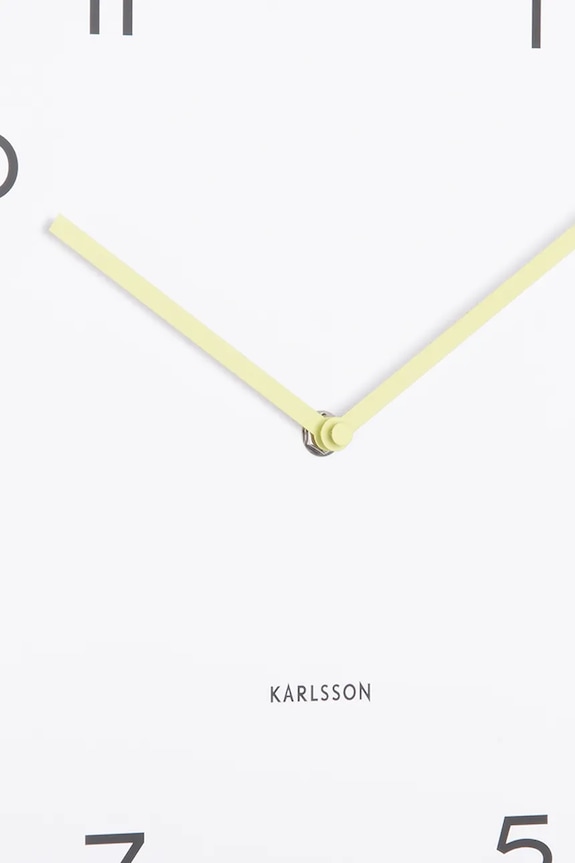 Salon i sypialnia Karlsson zegar ścienny Circus Rings 40 cm KA6011GR zielony