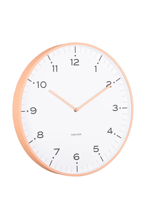 Nástenné hodiny Karlsson Circus Rings 40 cm KA6011OR oranžová AA00