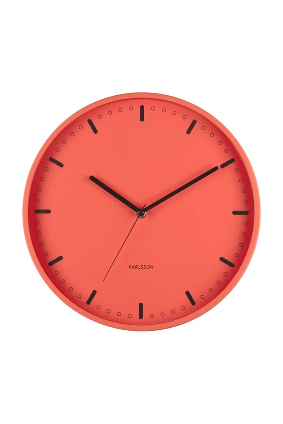 Karlsson orologio da parete Cool Retro 30 cm arancione KA6071OR