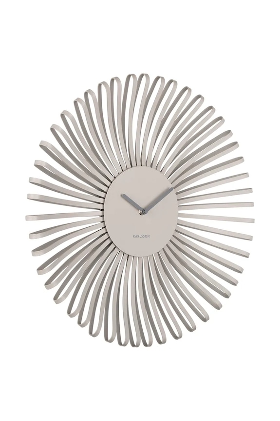 Ρολόι τοίχου Karlsson Polo 48 cm KA6075WG μπεζ AA00