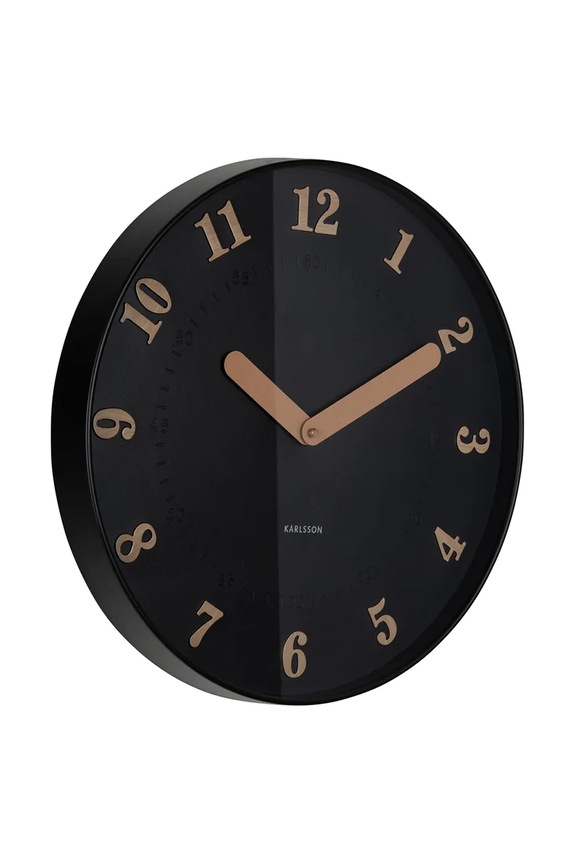 Zidni sat Karlsson Amena 40 cm KA6083BK crna AA00