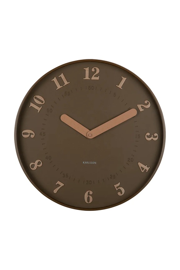 Karlsson ceas de perete Amena 40 cm maro KA6083BR