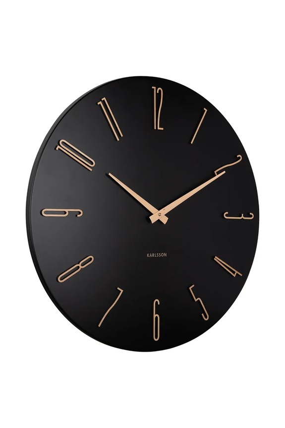 Karlsson ceas de perete Esmerado 40 cm KA6073BK negru AA00
