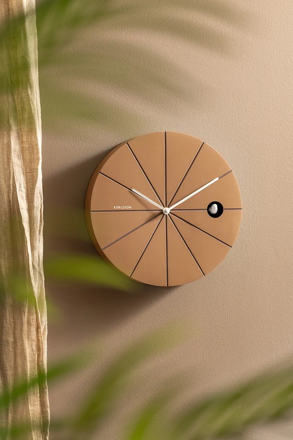 Karlsson zegar ścienny z kukułką Destacado Cuckoo 28 cm brązowy KA6068BR